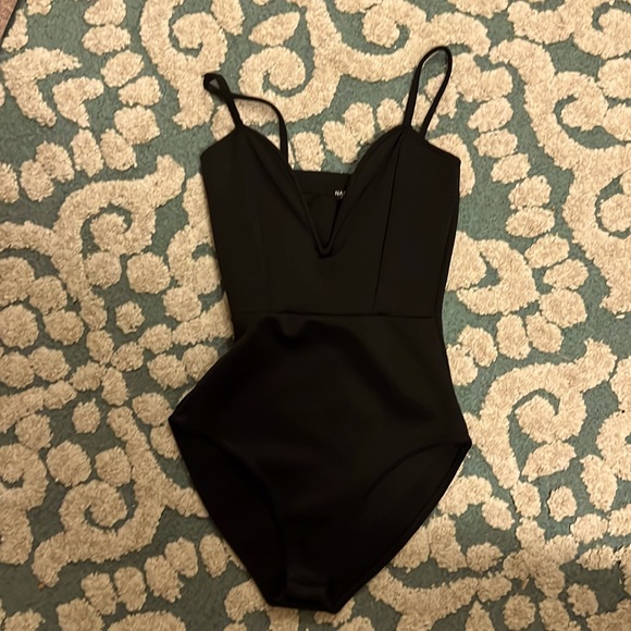 NastyGal | black bodysuit - Picture 1 of 2